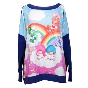JapanLA Care Bear x Little Twin Star Oversized Sweater
